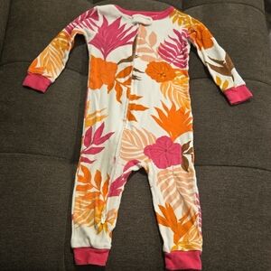 Carter's Pink and Orange Coverall One Piece